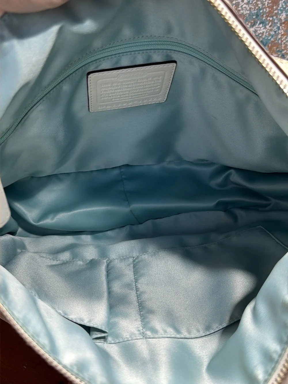 Coach Rare 2011 Kristin Python Embossed‎ Leather Convertible Hobo Bag EUC